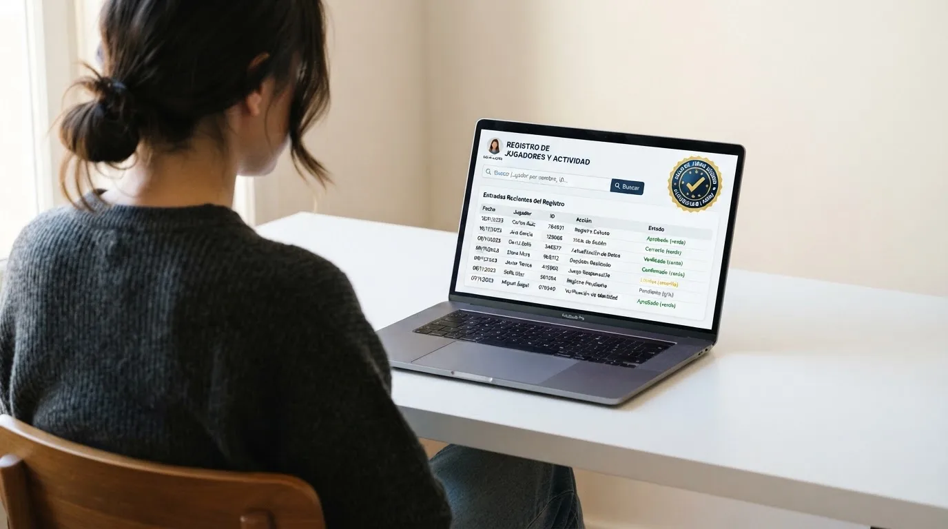 Captura parcial de la web ordenacionjuego.gob.es con el listado de operadores autorizados y el sello de juego seguro de la DGOJ